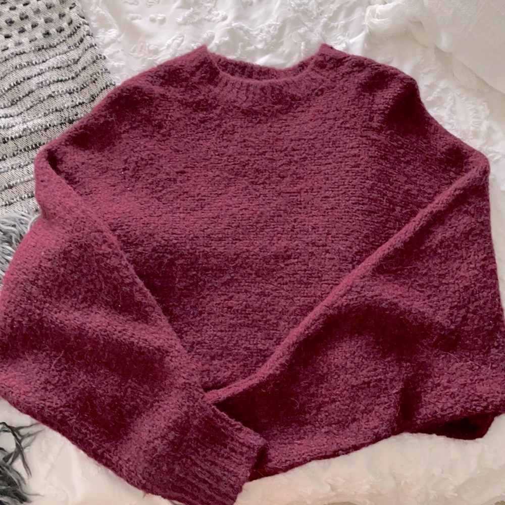 Wilfred Free Cropped Sweater